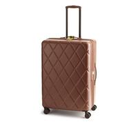 Vera Bradley Women's Hardside Luggage 29 Inch Adair Spinner Suitcase, Cinnamon, One Size