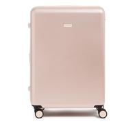 Vera Bradley Women's Hardside Rolling Suitcase Luggage, Rose Quartz, 22" Carry On