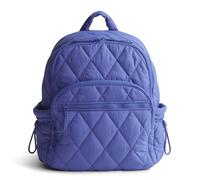 Vera Bradley Women's Nylon Bancroft Backpack Bookbag, Deep Ultramarine, One Size