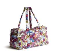 Vera Bradley Women's Nylon Original Duffel Travel Bag, Purple, One Size