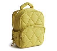 Vera Bradley Women's Nylon Small Banbury Backpack Bookbag, Golden Olive, One Size