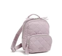 Vera Bradley Women's Performance Twill Mini Backpack Bookbag, Hydrangea Pink, One Size