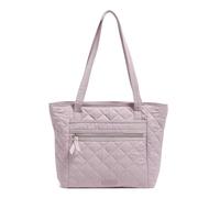 Vera Bradley Women's Performance Twill Small Vera Tote Bag Handbag, Hydrangea Pink, One Size