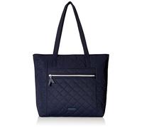 Vera Bradley Women's Performance Twill Vera Tote Bag Handbag, Classic Navy, One Size