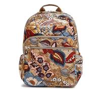 Vera Bradley Women's Performance Twill XL Campus Backpack Bookbag, Botanical Beauty, One Size