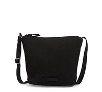 Vera Bradley Women's Polyester Bucket Crossbody Purse, Classic Black, One Size