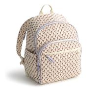 Vera Bradley Women's Premium Cotton Bancroft Backpack, Rachel Ditsy, One Size