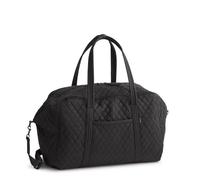 Vera Bradley Women's Premium Cotton Large Miramar Weekender Travel Bag, Moonless Night, One Size