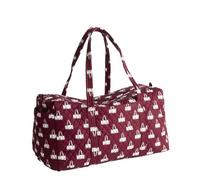 Vera Bradley Women's Premium Cotton Large Original Duffel Travel Bag, Duffel Mosaic, One Size