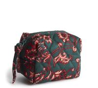 Vera Bradley Women's Premium Cotton Mini Cosmetic, Victorian Vines, One Size