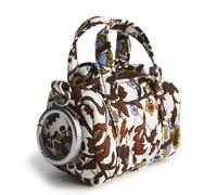 Vera Bradley Women's Premium Cotton Original Duffel Bag Charm Marrakesh Vines Cream One Size