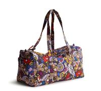 Vera Bradley Women's Premium Cotton Original Duffel, Colorful Bouquet, One Size