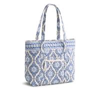 Vera Bradley Women's Premium Cotton Original Vera Tote Bag - Quilted Shoulder Purse