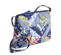 Vera Bradley Women's Premium Cotton Original Zip Hipster Crossbody Bag, Trellis Patchwork, One Size