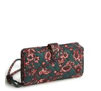 Vera Bradley Women's Premium Cotton Phone Wristlet, Victorian Vines, One Size