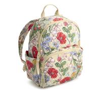 Vera Bradley Women's Premium Cotton Small Banbury Backpack, All the Pretty Wildflowers, One Size, Premium Cotton Small Banbury Backpack