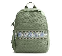 Vera Bradley Women's Premium Cotton Small Tab Wallet, Vineyard Green Chambray, One Size, 53674