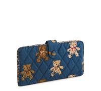 Vera Bradley Women's Premium Cotton Tab Wallet, Bunch of Bears, One Size
