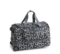 Vera Bradley Women's Ripstop Adair Rolling Duffel Travel Bag, Canopy Floral Dark Slate, One Size, Ripstop Adair Rolling Duffel Travel Bag