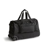 Vera Bradley Women's Ripstop Polyester Adair Rolling Duffel Suitcase, Moonless Night, One Size