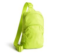 Vera Bradley Women's Ripstop Polyester Lorman Sling Backpack, Lime Green, One Size