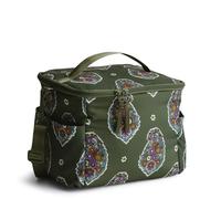 Vera Bradley Women's Ripstop Polyester Lunch Cooler, Kew Gardens Green, One Size