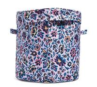 Vera Bradley Women's Storage Bin With Lid, Cloud Vine Multi, One Size