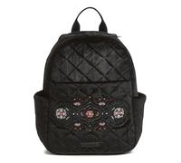 Vera Bradley Women's Velvet Small Backpack, Winter Ornaments, One Size