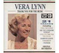 Vera Lynn - THANK YOU FOR THE MUSIC CD EUROPEAN CASTLE COMMUNICATIONS 1992