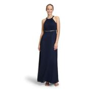 Vera Mont Women's Backless Evening Dress, Blue, 12