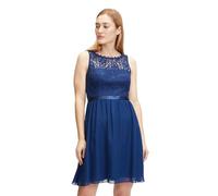 Vera Mont Women's Short Sleeveless Dress, Blue, 8