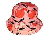 Vera Tucci Funky Print Patterned Summer Bucket Hats Adults Men's Women's Hat One Size SS23 (Apples 09/31)