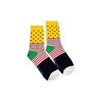 Vera Tucci Patterned Mens Socks - Breathable Bamboo SPOTS & STRIPES (B)