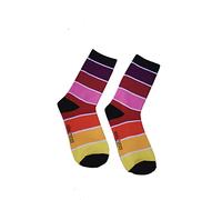 Vera Tucci Patterned Men's Socks - Breathable Bamboo (WIDE STRIPES)
