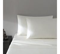 Vera Wang - 4 pieces Queen Sheet Set Luxury Sateen Cotton Bedding 800 Thread Count Soft & Smooth Home Decor Ivory Queen