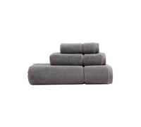 Vera Wang - Bath Towels Highly Absorbent & Super Soft Bathroom Essentials Oeko-Tex Certified (Modern Lux Grey 3-Piece)