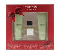 Vera Wang Embrace Green Tea & Pear Blossom 3 Piece Set : Eau De Toilette 30ml Shower Gel 75ml Body Lotion