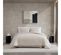 Vera Wang Naturally Soft Cotton Matching Pillowcases, Crisp & Smooth w/a Lightweight Feel, 3 Piece Bed Set, Chenille Beige, King