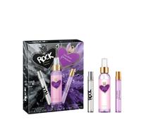 Vera Wang Princess + Rock Princess Body Mist and Eau de Toilette Spray (2) 3 Piece Gift Set Notes of Peach Jasmine and Vanilla Women's Fragr