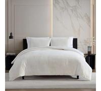 Vera Wang - Queen Comforter Set, Ultra-Soft Faux Fur Knit Bedding w/Prewashed Microfiber Reverse, 3 Piece Bed Set w/Matching Pillowcases (Signature Beige)