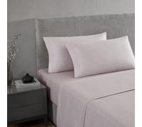 Vera Wang - Queen Sheet Set Luxury Sateen Cotton Bedding 800 Thread Count Soft & Smooth Home Decor Eyelet Pink Queen
