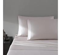 Vera Wang - Queen Sheet Set, Luxury Sateen Cotton Bedding, 800 Thread Count, Soft & Smooth Home Decor (Rose Quartz, Queen)