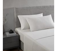 Vera Wang - Queen Sheet Set, Sateen Cotton Bedding, 800 Thread Count, Soft & Smooth (Lace Ivory, Queen)