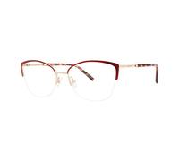 Vera Wang V597 Cranberry Unisex New Eyeglasses