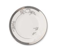Vera Wang @ Wedgwood White and Black Lace Platinum Plate 20cm