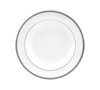 Vera Wang @ Wedgwood White and Grey Lace Platinum Soup Plate