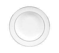 Vera Wang @ Wedgwood White Grosgrain Soup Plate