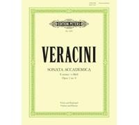 Veracini: Sonata Accademica in E minor Op.2 No. 8 (Violin and Keyboard) (EP4345) (Edition Peters)