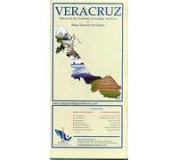 Veracruz, Mexico, State and Major Cities Map (Spanish Edition)