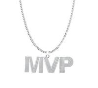 VERAMI MVP Medal, Champion MVP Chains Medal Necklace,Gold Champ Award Winner Prize Trophy Award Necklace for Adults Player Team Football Soccer Baseball Basketball Softball Fantasy Football, Metal